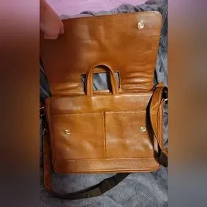 Synergy Inflating Bags Synergy Houston | Bags | Synergy Houston Light Brown Leather Laptop Bag ...